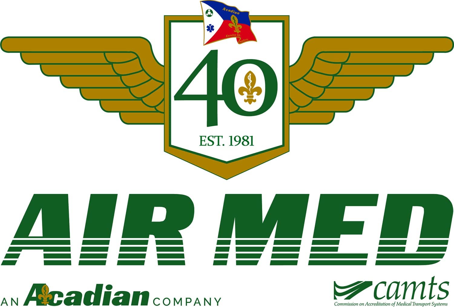 40th Anniversary Air Med crest