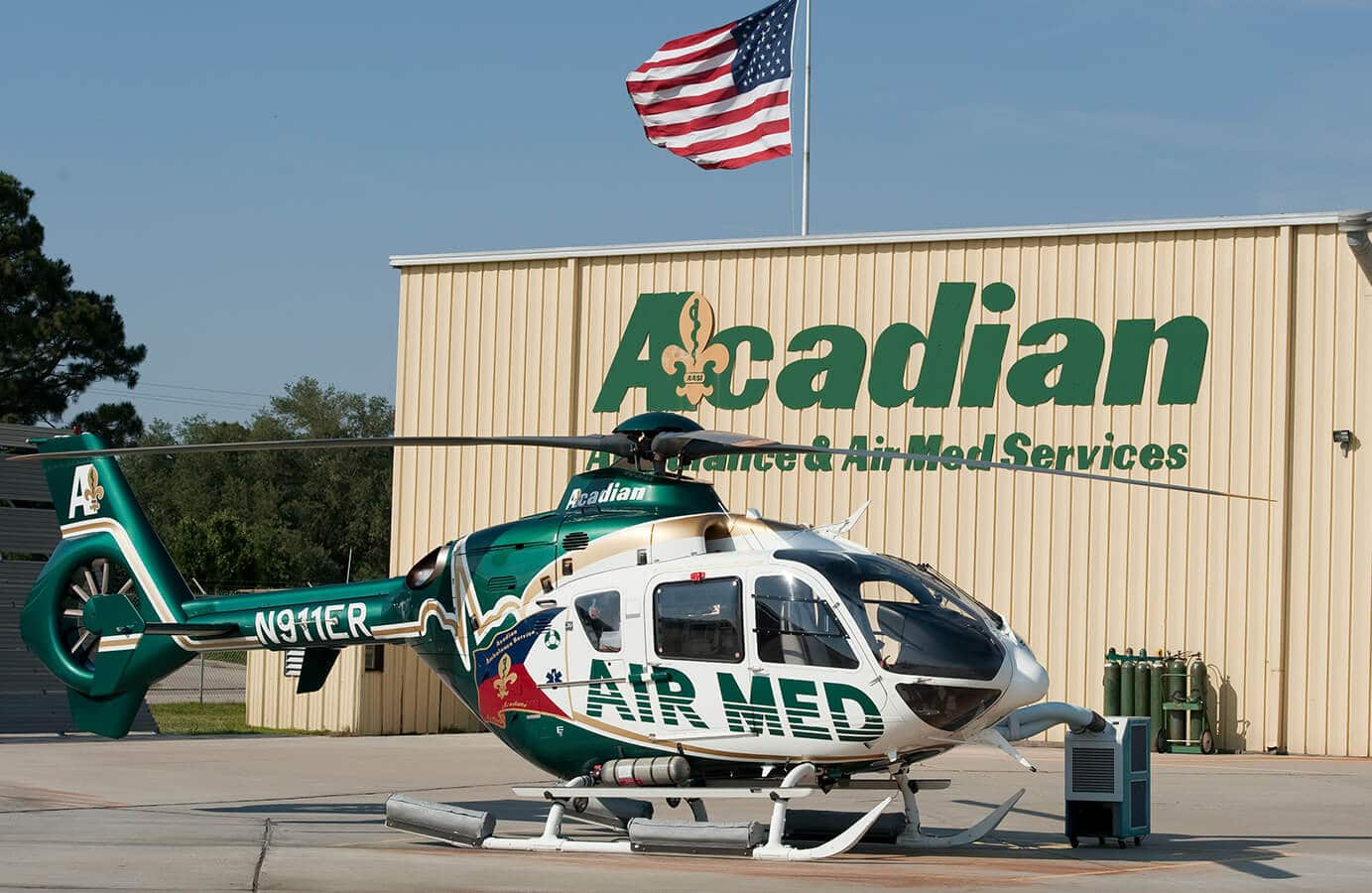 Acadian Air Med Services Bases